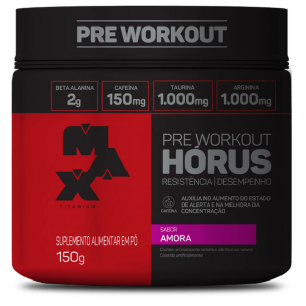 HÓRUS 150 - MAX TITANIUM PRÉ TREINO