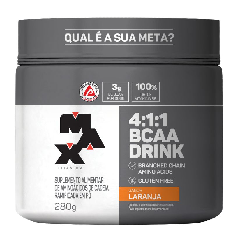 4:1:1 BCAA DRINK (280G) – MAX TITANIUM